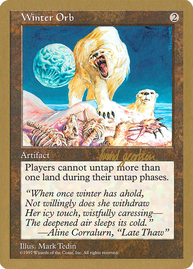 Winter Orb (Svend Geertsen) [World Championship Decks 1997] | The Time Vault CA