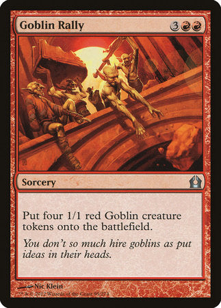Goblin Rally [Return to Ravnica] | The Time Vault CA