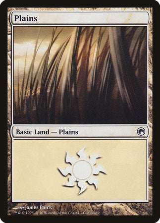 Plains (233) [Scars of Mirrodin] | The Time Vault CA