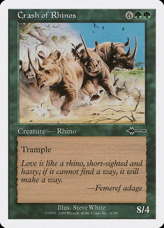 Crash of Rhinos [Beatdown Box Set] | The Time Vault CA