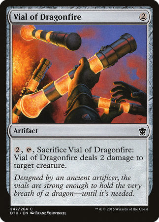 Vial of Dragonfire [Dragons of Tarkir] | The Time Vault CA