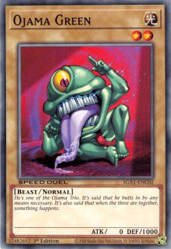 Ojama Green [SGX1-ENC02] Common | The Time Vault CA