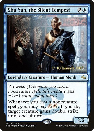 Shu Yun, the Silent Tempest [Fate Reforged Promos] | The Time Vault CA