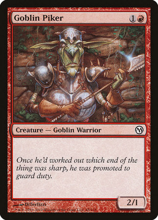 Goblin Piker [Duels of the Planeswalkers] | The Time Vault CA