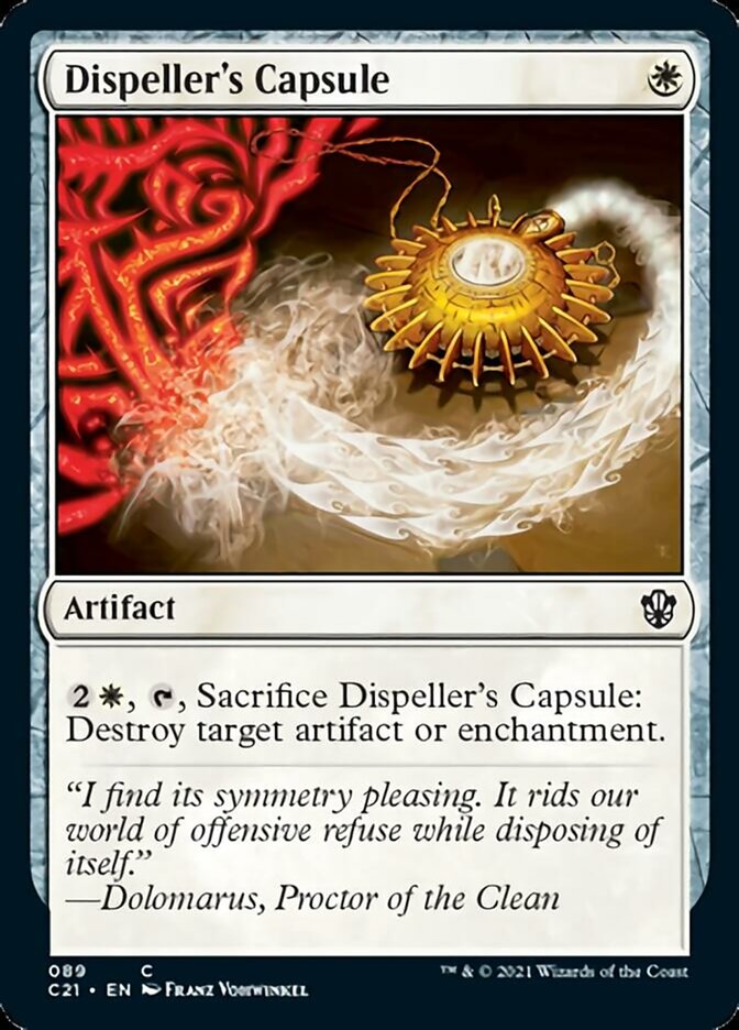 Dispeller's Capsule [Commander 2021] | The Time Vault CA
