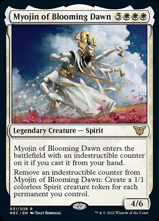 Myojin of Blooming Dawn [Kamigawa: Neon Dynasty Commander] | The Time Vault CA