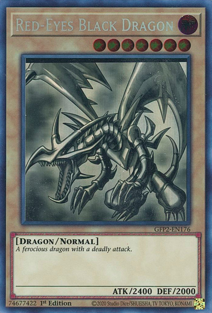 Red-Eyes Black Dragon [GFP2-EN176] Ghost Rare | The Time Vault CA