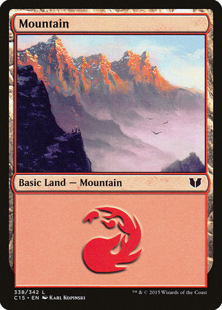 Mountain (338) [Commander 2015] | The Time Vault CA