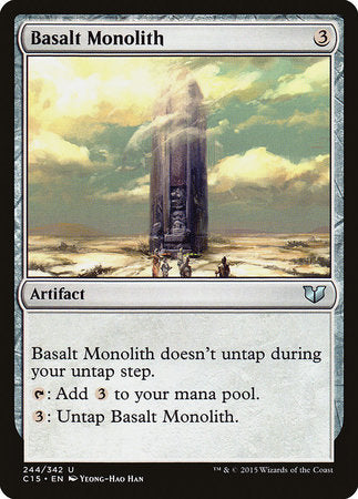 Basalt Monolith [Commander 2015] | The Time Vault CA