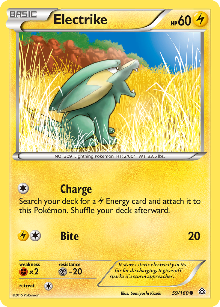 Electrike (59/160) [XY: Primal Clash] | The Time Vault CA