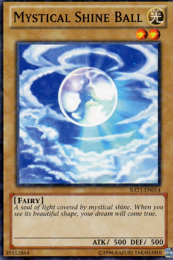 Mystical Shine Ball [BATT-EN014] Starfoil Rare | The Time Vault CA