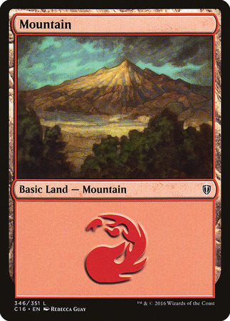 Mountain (346) [Commander 2016] | The Time Vault CA