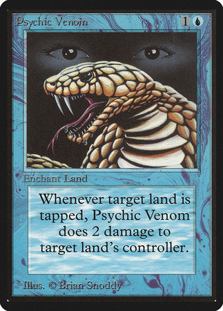 Psychic Venom [Limited Edition Beta] | The Time Vault CA