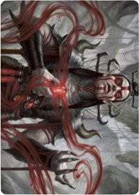 Malakir Blood-Priest Art Card [Zendikar Rising Art Series] | The Time Vault CA