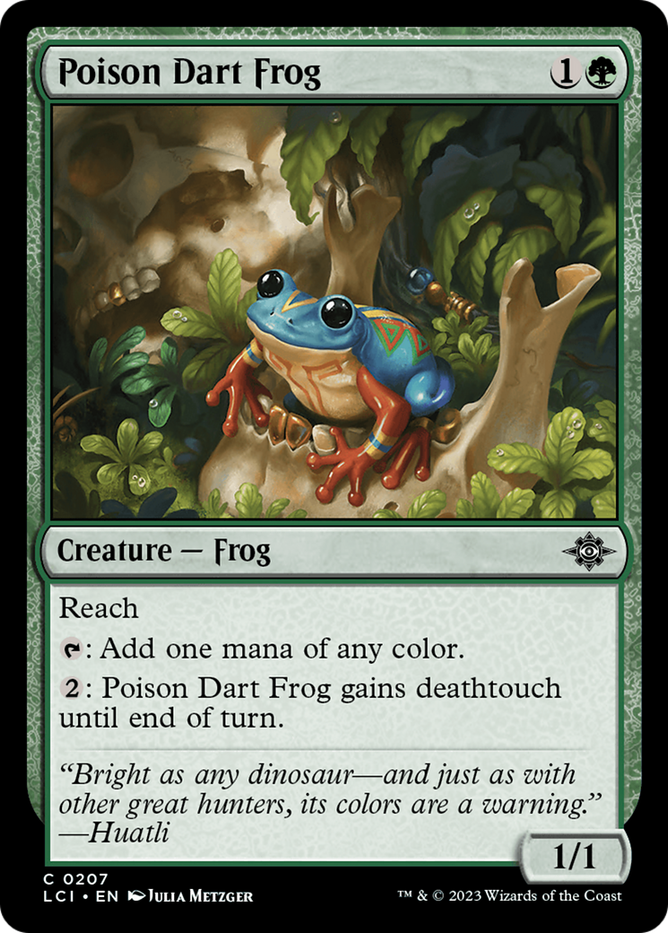 Poison Dart Frog [The Lost Caverns of Ixalan] | The Time Vault CA