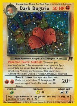 Dark Dugtrio (6/82) [Team Rocket Unlimited] | The Time Vault CA