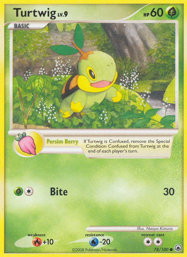 Turtwig (78/100) [Diamond & Pearl: Majestic Dawn] | The Time Vault CA