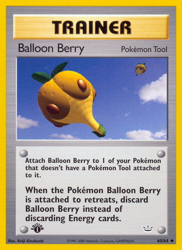 Balloon Berry (60/64) [Neo Revelation 1st Edition] | The Time Vault CA