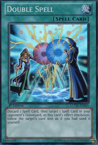 Double Spell [LCYW-EN065] Super Rare | The Time Vault CA