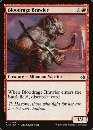 Bloodrage Brawler [Amonkhet] | The Time Vault CA