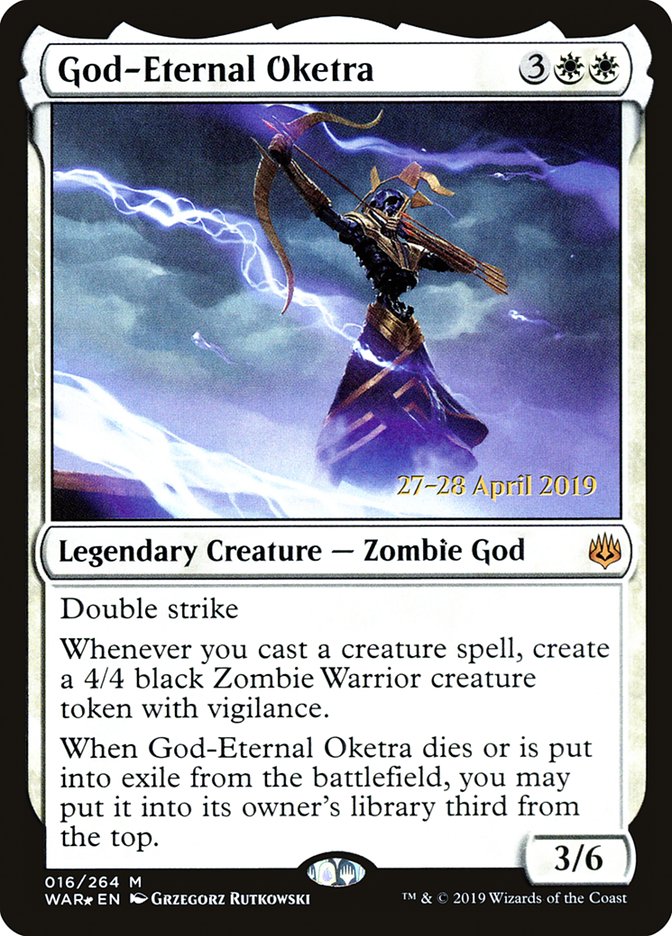 God-Eternal Oketra  [War of the Spark Prerelease Promos] | The Time Vault CA