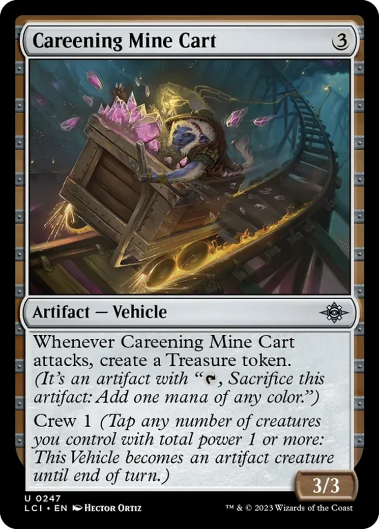 Careening Mine Cart [The Lost Caverns of Ixalan] | The Time Vault CA