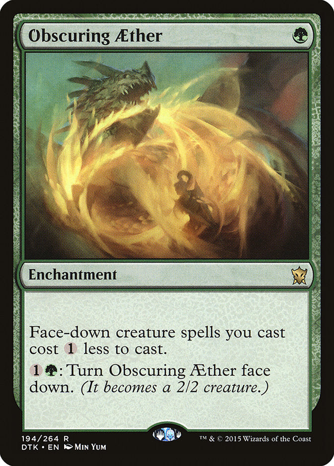 Obscuring Aether [Dragons of Tarkir] | The Time Vault CA