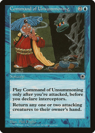 Command of Unsummoning [Portal] | The Time Vault CA