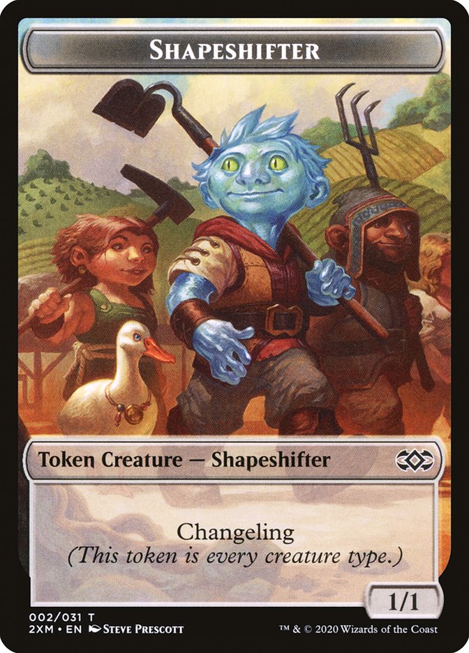 Shapeshifter Token [Double Masters] | The Time Vault CA