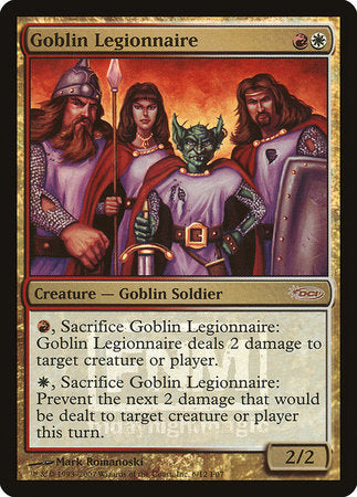 Goblin Legionnaire [Friday Night Magic 2007] | The Time Vault CA