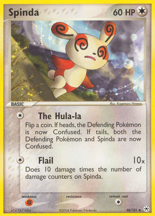 Spinda (48/101) [EX: Hidden Legends] | The Time Vault CA