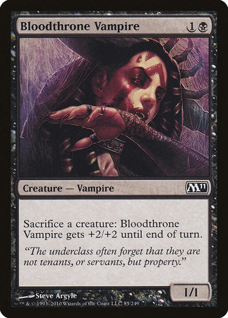 Bloodthrone Vampire [Magic 2011] | The Time Vault CA