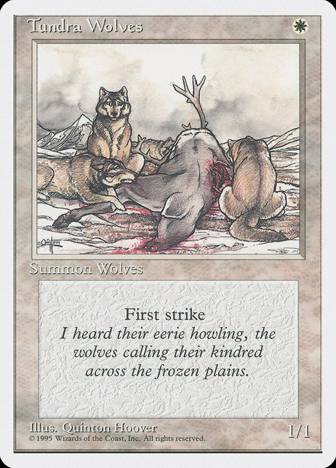 Tundra Wolves [Fourth Edition] | The Time Vault CA