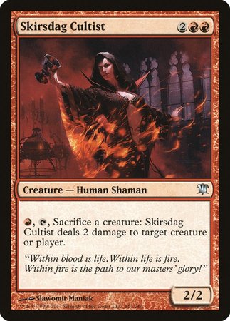 Skirsdag Cultist [Innistrad] | The Time Vault CA
