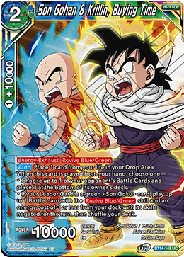 Son Gohan & Krillin, Buying Time (BT14-148) [Cross Spirits] | The Time Vault CA