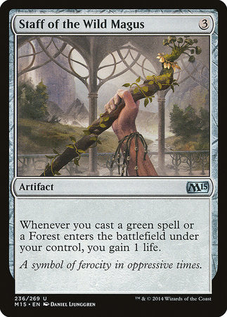 Staff of the Wild Magus [Magic 2015] | The Time Vault CA