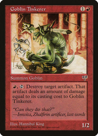 Goblin Tinkerer [Mirage] | The Time Vault CA