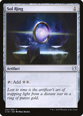 Sol Ring [Commander 2019] | The Time Vault CA