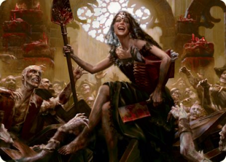 Gisa, Glorious Resurrector Art Card [Innistrad: Midnight Hunt Art Series] | The Time Vault CA