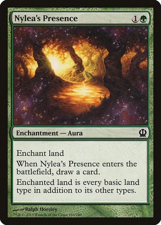 Nylea's Presence [Theros] | The Time Vault CA