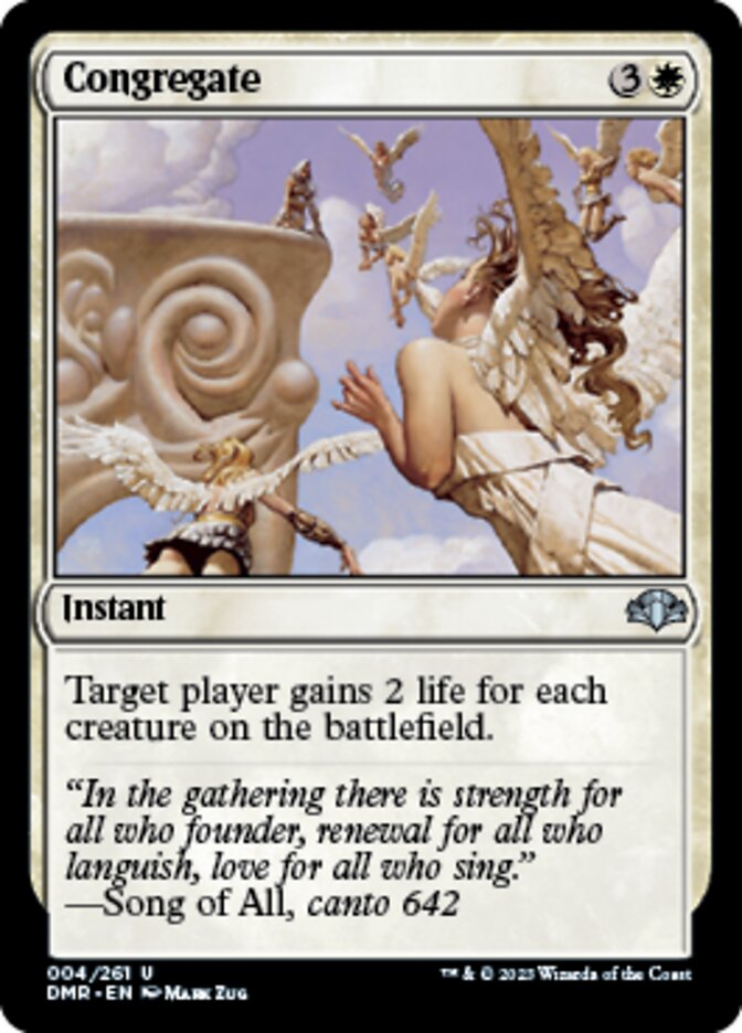 Congregate [Dominaria Remastered] | The Time Vault CA