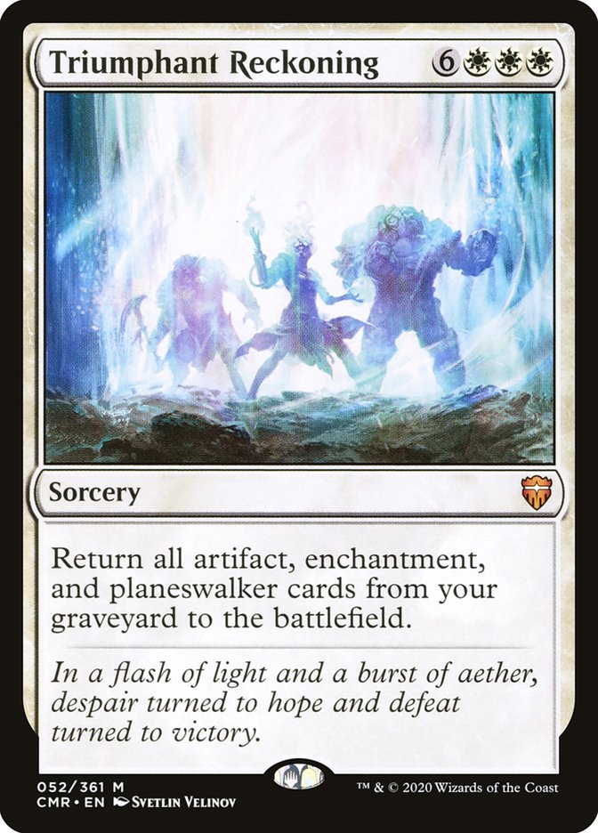 Triumphant Reckoning [Commander Legends] | The Time Vault CA