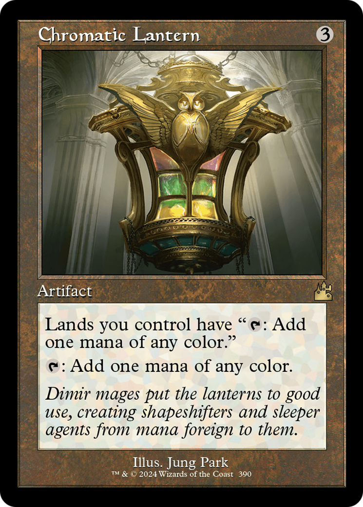Chromatic Lantern (Retro Frame) [Ravnica Remastered] | The Time Vault CA