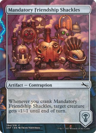 Mandatory Friendship Shackles [Unstable] | The Time Vault CA