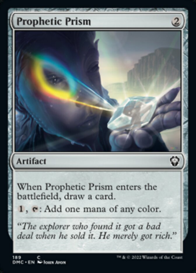 Prophetic Prism [Dominaria United Commander] | The Time Vault CA