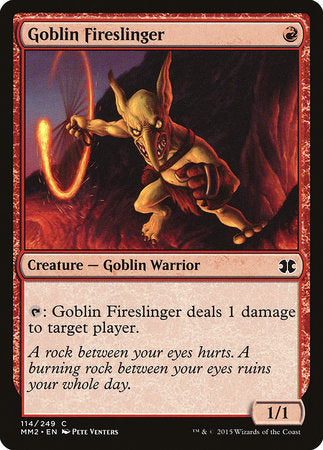 Goblin Fireslinger [Modern Masters 2015] | The Time Vault CA