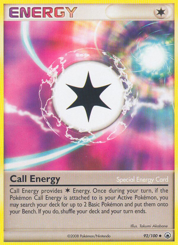 Call Energy (92/100) [Diamond & Pearl: Majestic Dawn] | The Time Vault CA