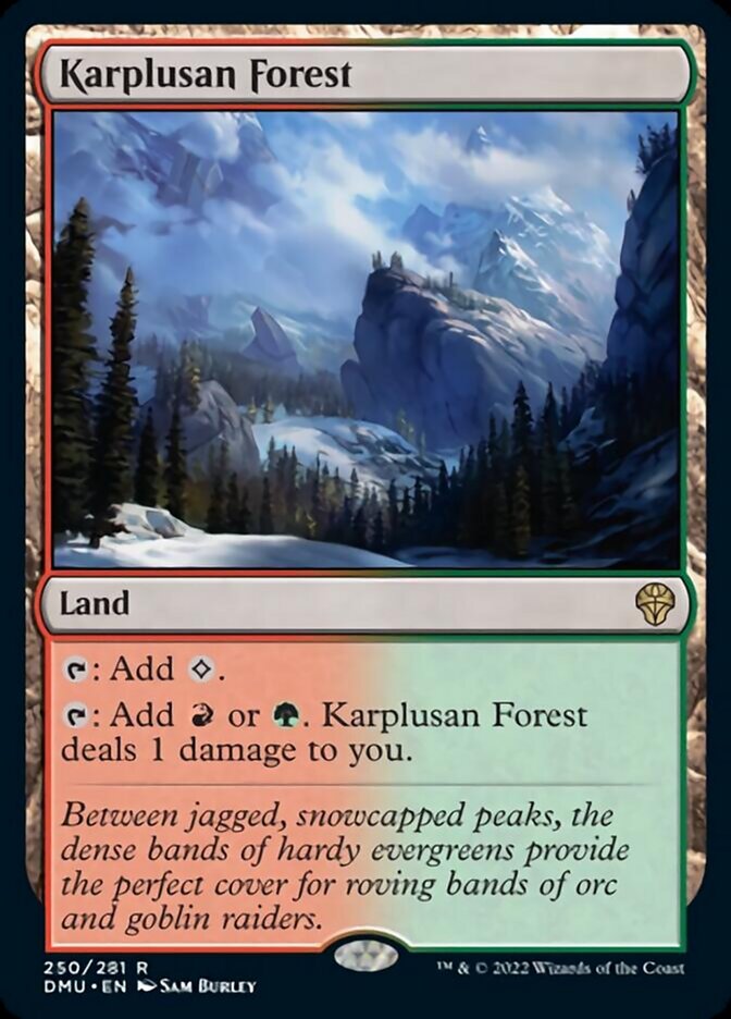 Karplusan Forest [Dominaria United] | The Time Vault CA