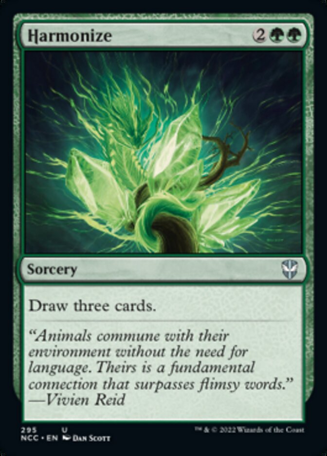 Harmonize [Streets of New Capenna Commander] | The Time Vault CA