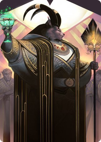 Jetmir, Nexus of Revels 2 Art Card [Streets of New Capenna Art Series] | The Time Vault CA